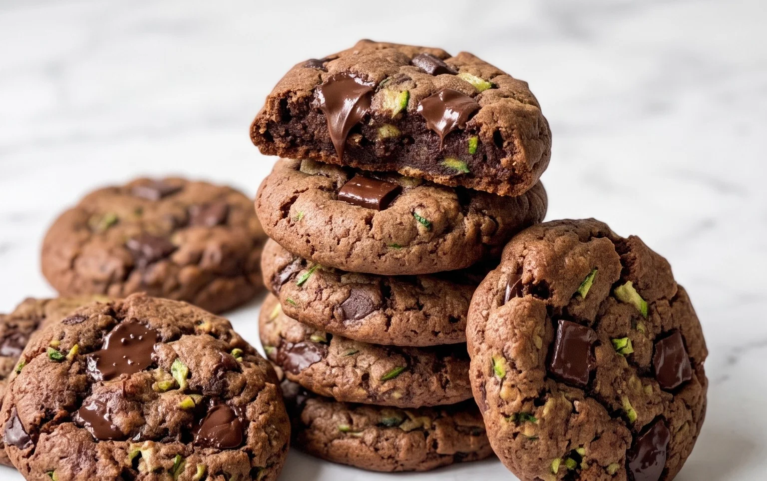 Cookies Courgettes Triple Chocolat : Irrésistibles