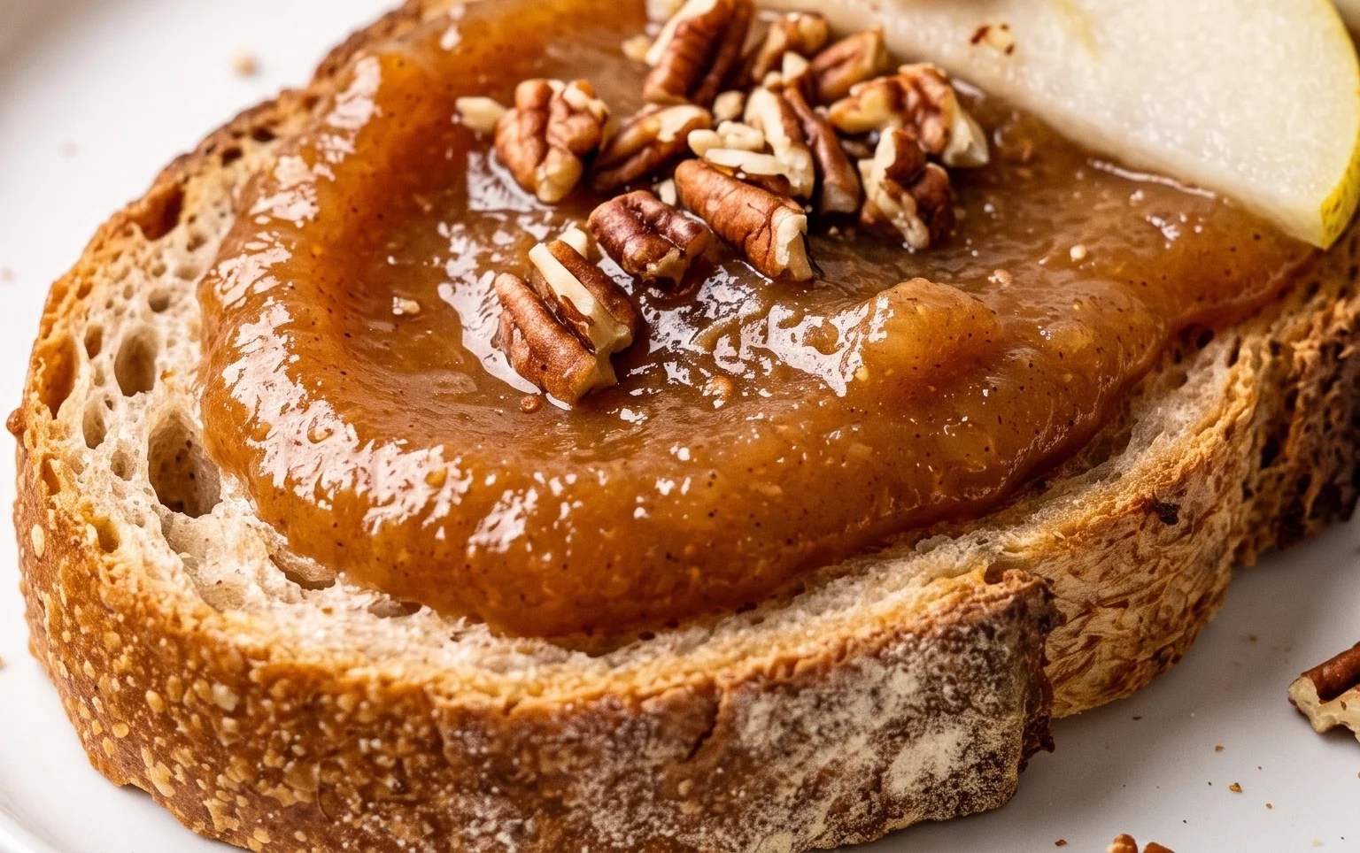 Easy Crockpot Pear Butter
