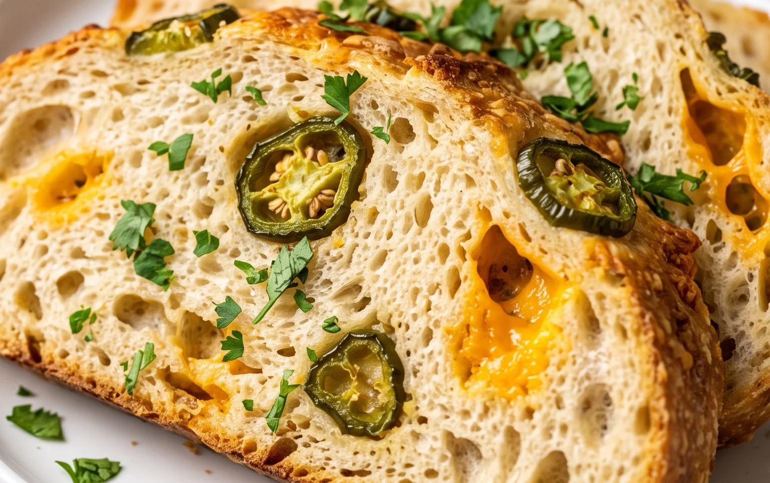 Jalapeno Cheddar Dutch Oven Bread