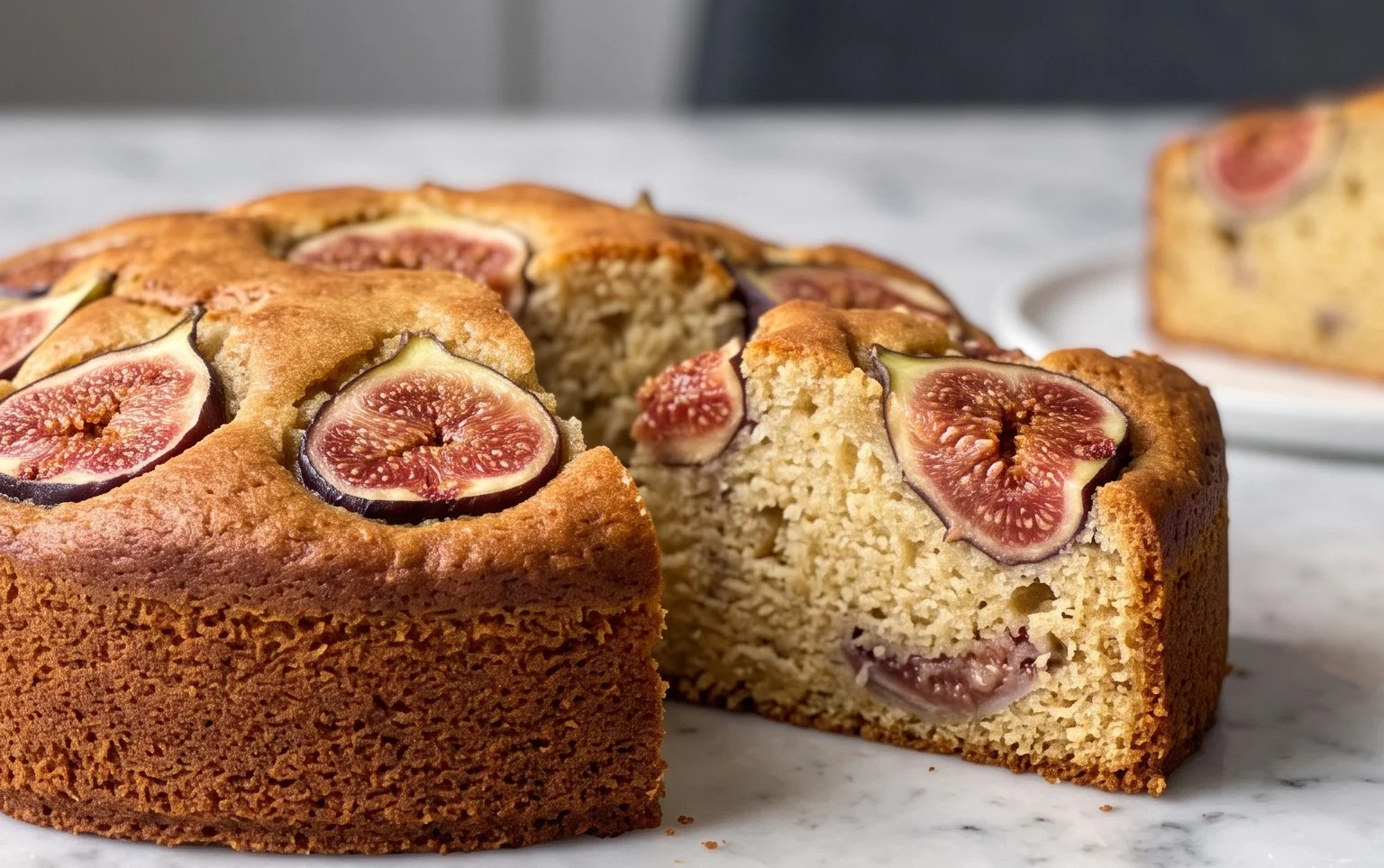 Cake Moelleux Figues Fraîches : Recette Facile et Gourmande