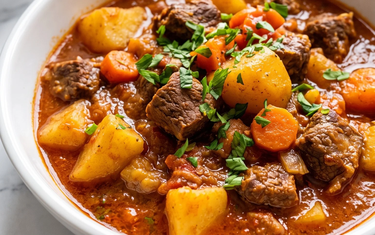 Hearty Beef and Potato Stew