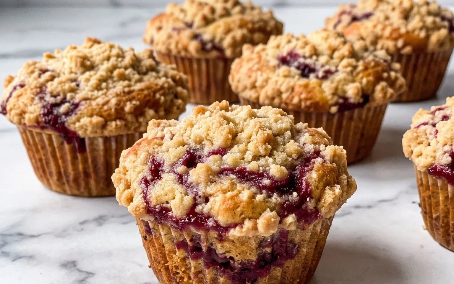 Muffins Sauce Canneberges & Crumble Café : Réinventez vos restes
