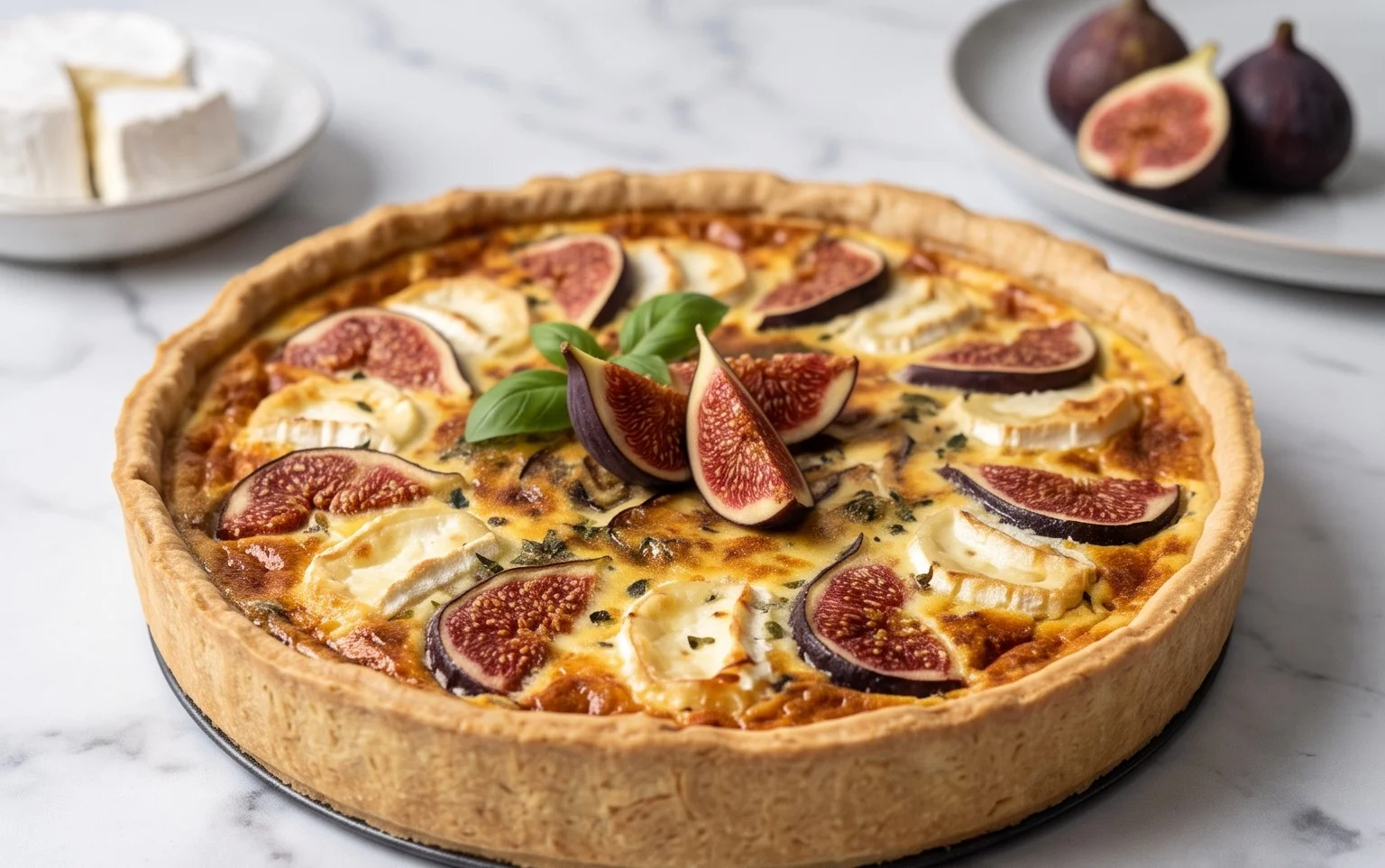 Quiche Chèvre Serrano Figues: Saveurs d&rsquo;Exception